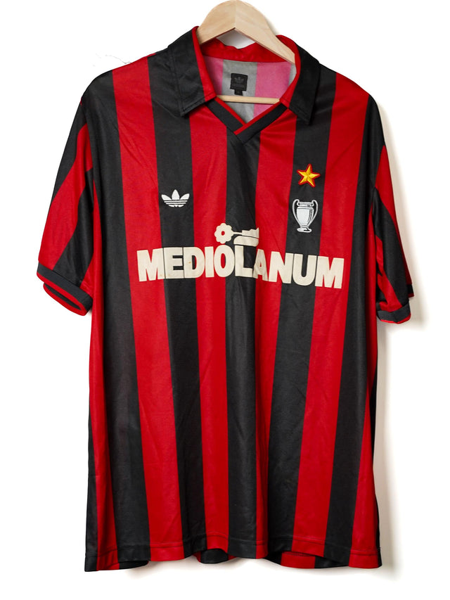 AC Milan Home Shirt 1990/91 Reissue Adidas Originals (XL)