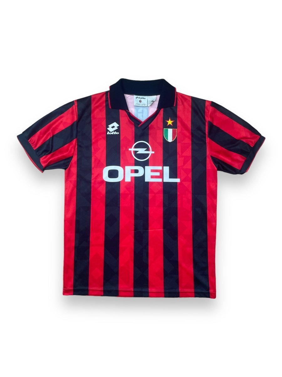 AC Milan Home Shirt 1994/95 Baggio #18 - 9/10 - XL