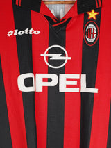 AC Milan Home Shirt 1997/98 Leonardo 30 Player Issue (L)