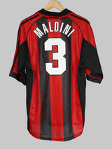 AC Milan Home Shirt 1998/99 Maldini 3 (L)