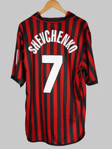 AC Milan Home Shirt 1999/00 Shevchenko 7 (XL)