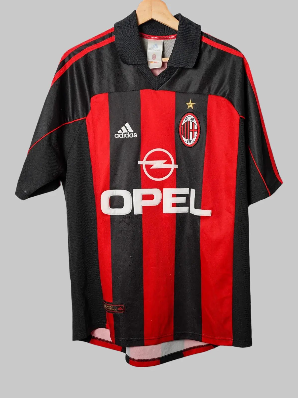 2001/2 AC Milan Inzaghi #9 Home Shirt (L) Adidas – First11