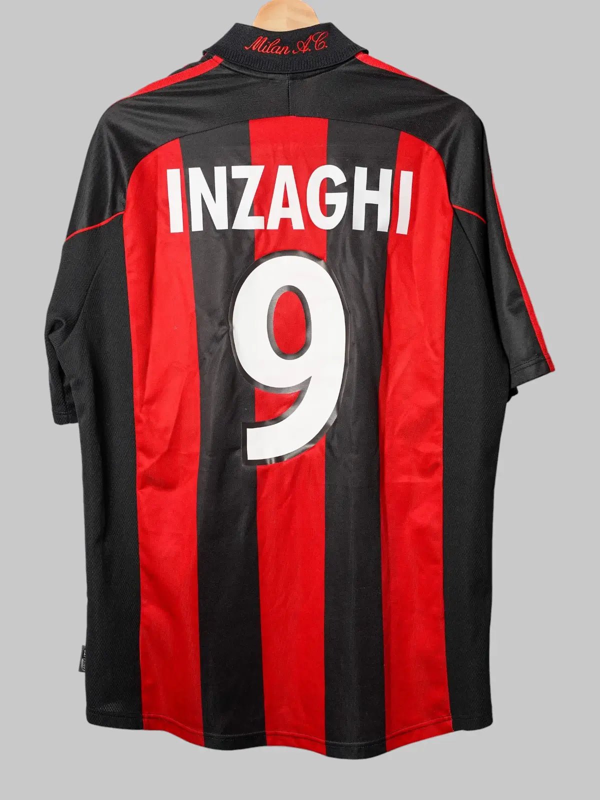 AC Milan Home Shirt 2001/2 Inzaghi 9 (L)