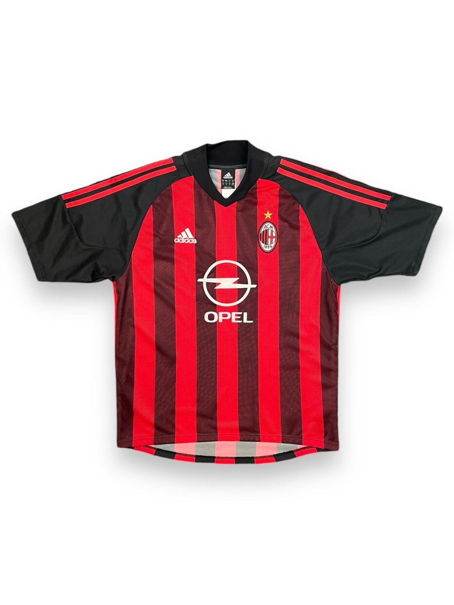 AC Milan Home Shirt 2002/3 - 9/10 - M