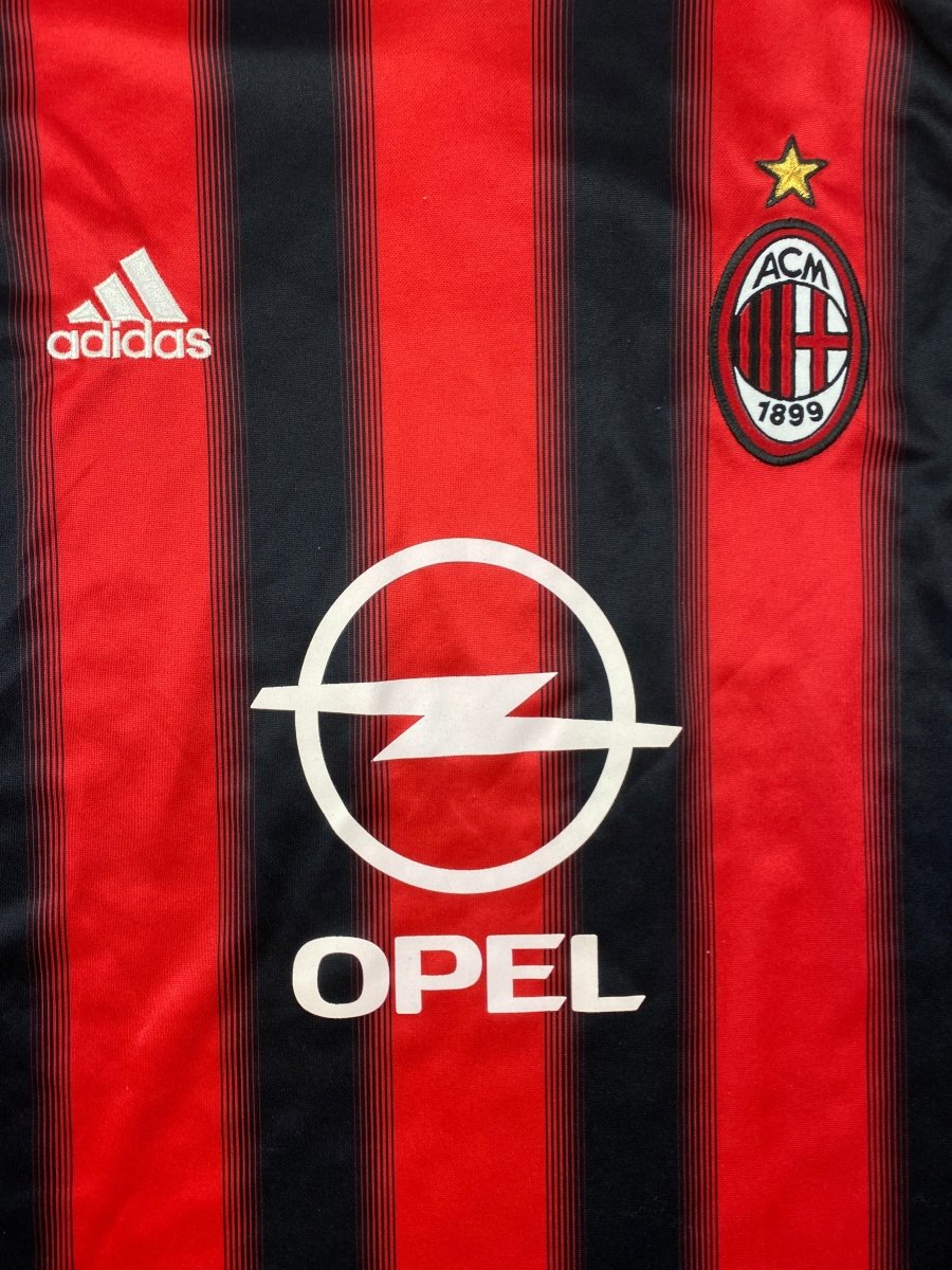 AC Milan Home Shirt 2004/05 - 8/10 - M