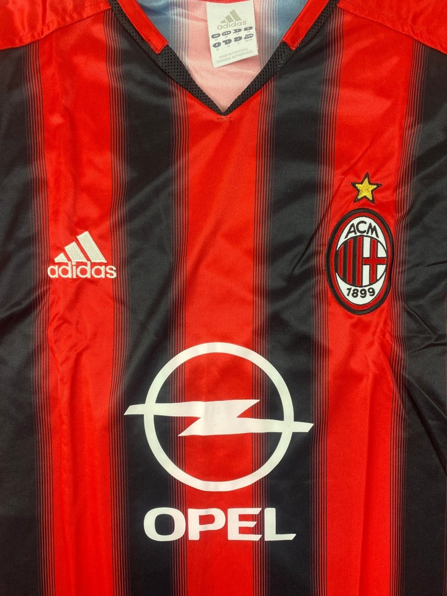 AC Milan Home Shirt 2004/05 - 9/10 - M