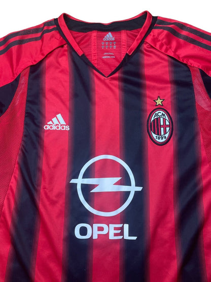 AC Milan Home Shirt 2004/5 Kaka #22 Player Issue - 9/10 - M