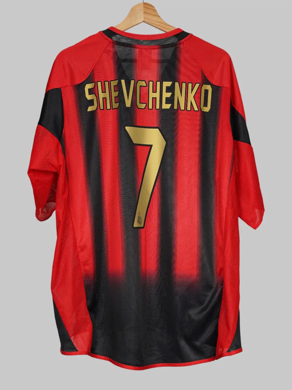 2004/05 AC Milan Shevchenko #7 Home Shirt (XL) Adidas | First11