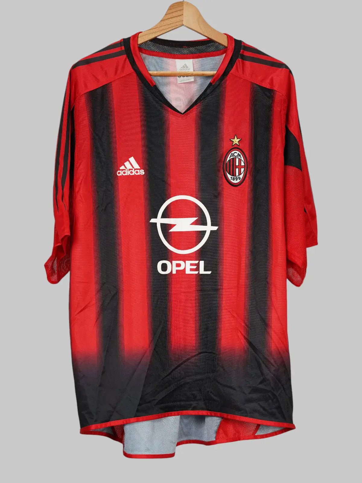 2004/05 AC Milan Shevchenko #7 Home Shirt (XL) Adidas | First11
