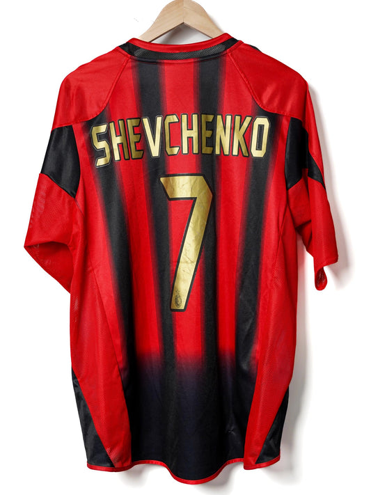 AC Milan Home Shirt 2004/5 Shevchenko (L)