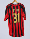 AC Milan Home Shirt 2005/6 Stam #31 (XL)