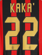 AC Milan Home Shirt 2006/7 Kaka 22 (M)