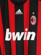 AC Milan Home Shirt 2008/9 Ronaldinho 80 (L)