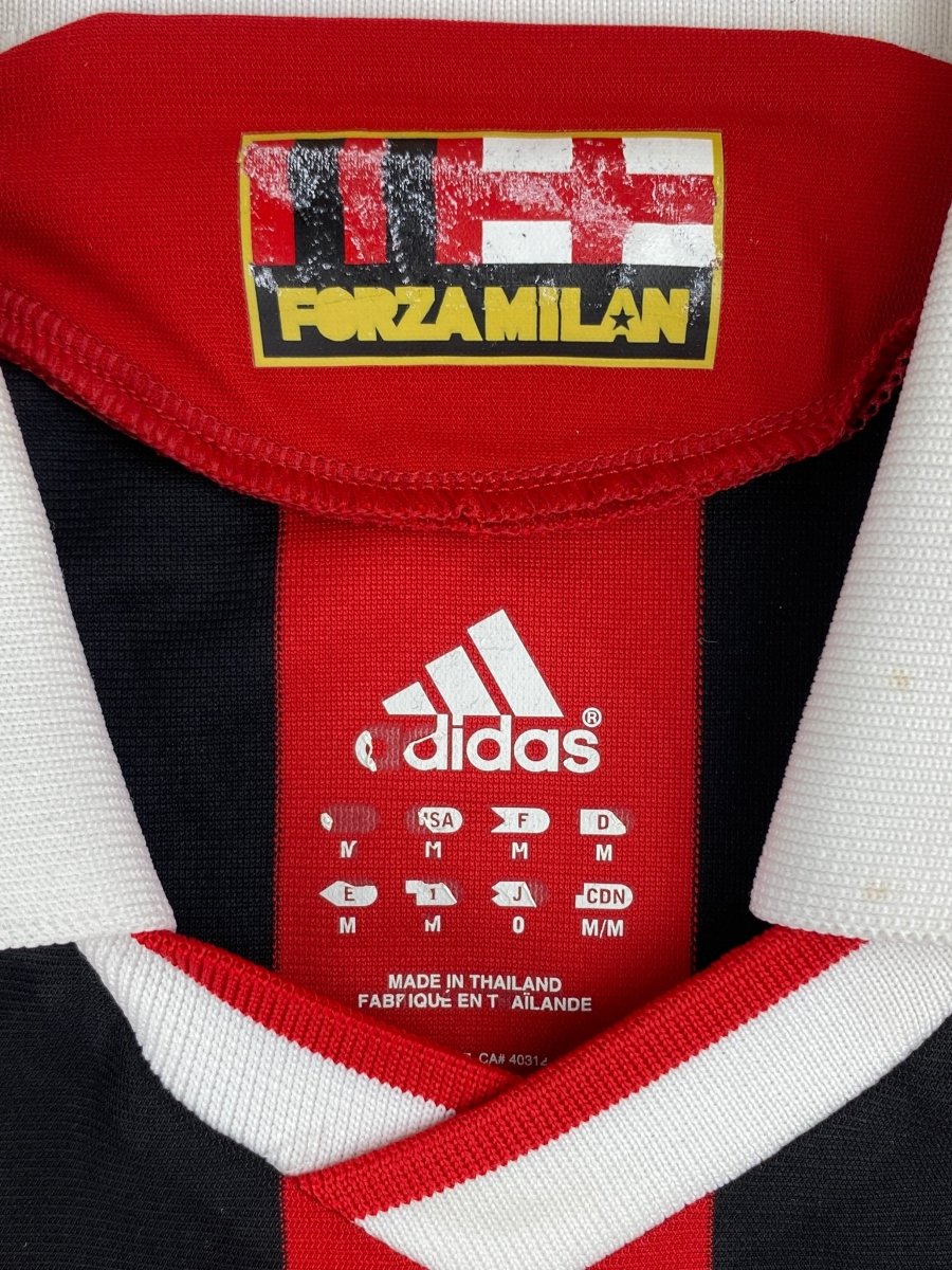 AC Milan Home Shirt 2009/10 - 8/10 - M