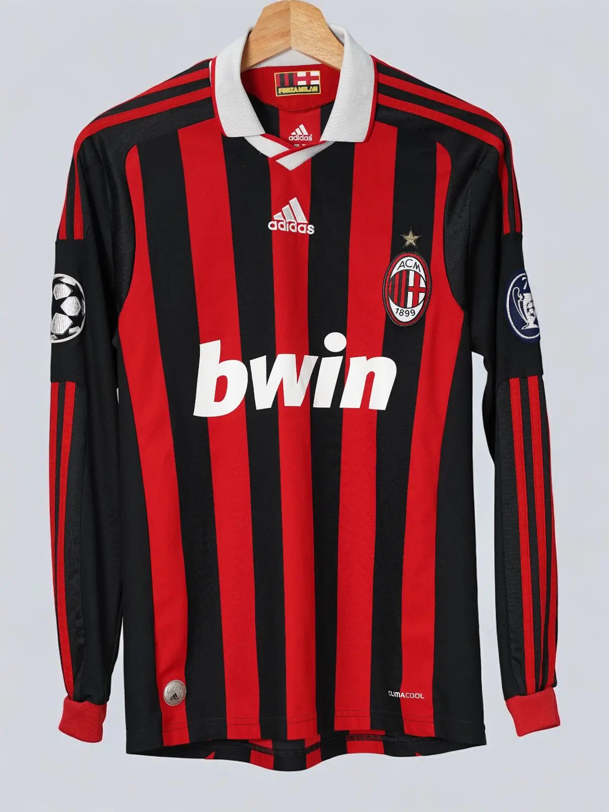 AC Milan Home Shirt 2009/10 L/S Maldini 3 (S)