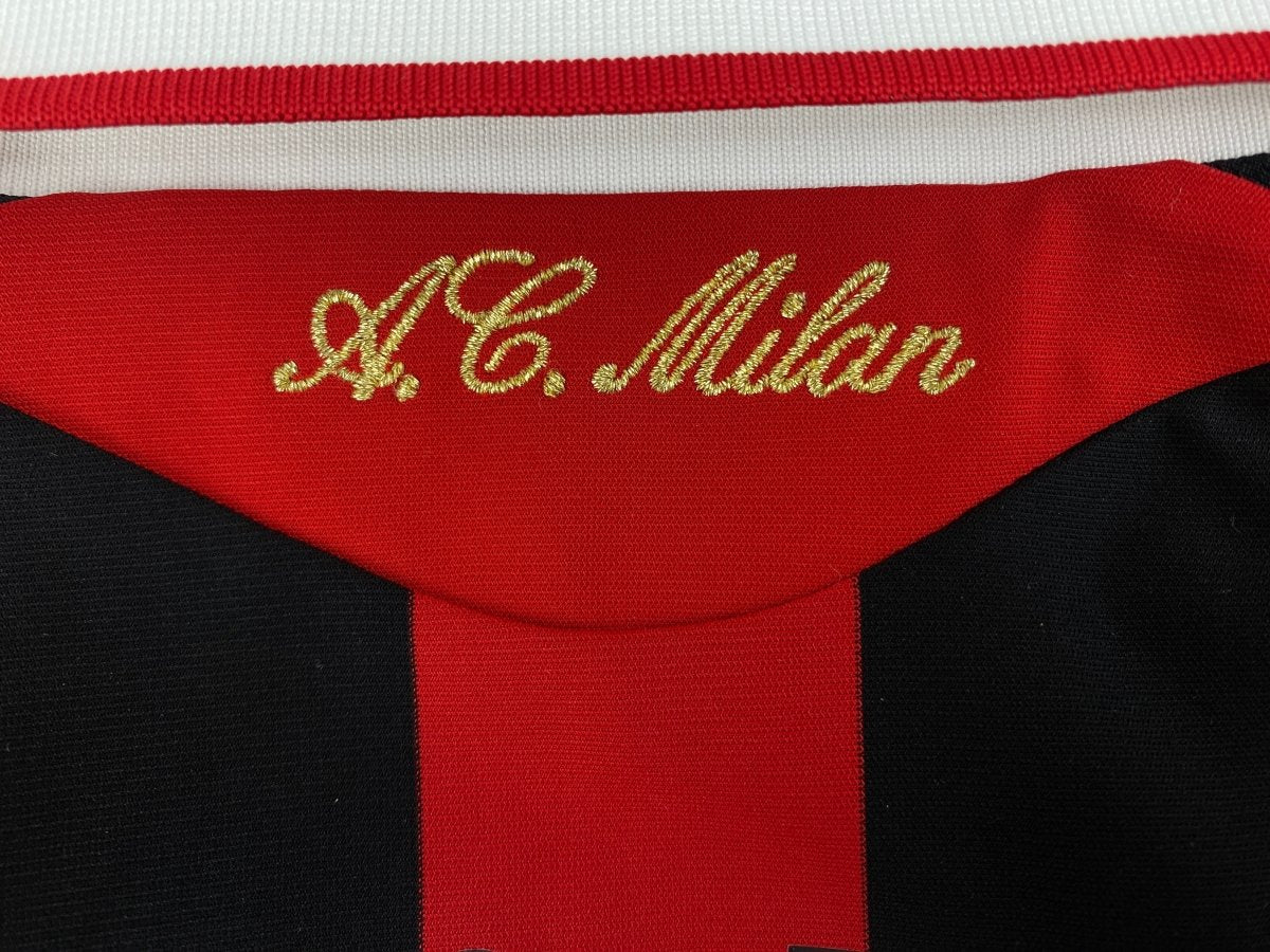 AC Milan Home Shirt 2009/10 Maldini #3 - 9/10 - L