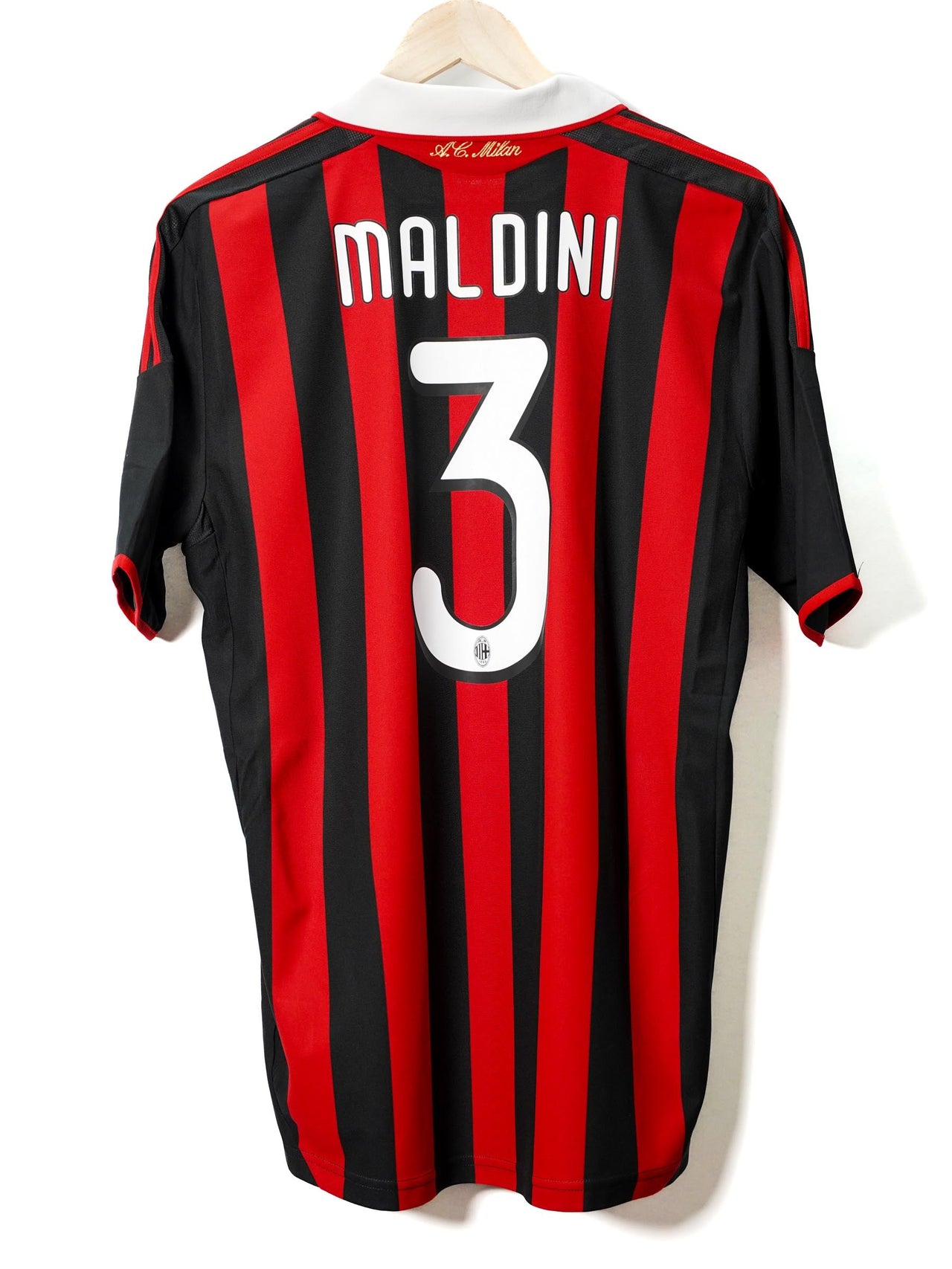 AC Milan Home Shirt 2009/10 Maldini 3 (M)