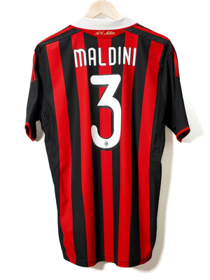 AC Milan Home Shirt 2009/10 Maldini 3 (M)