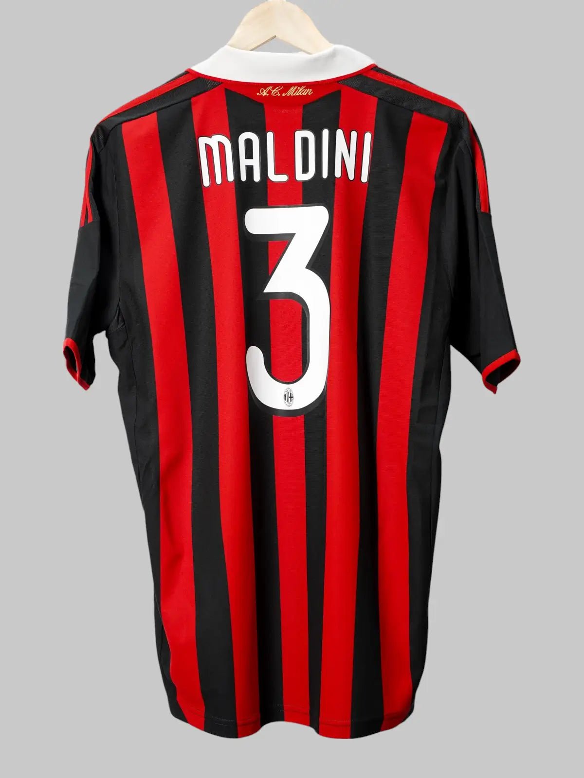 AC Milan Home Shirt 2009/10 Maldini 3 (M)