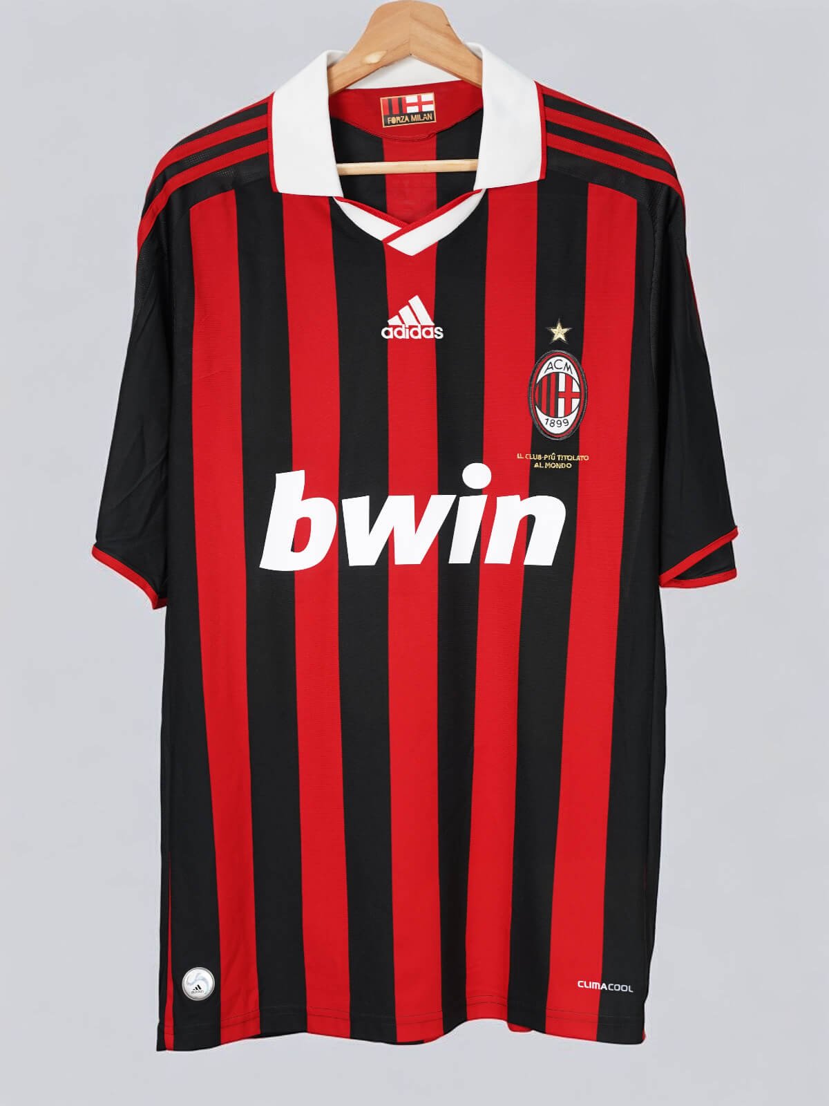 2009/10 AC Milan Pato #9 Home Shirt (XL) Adidas | First11