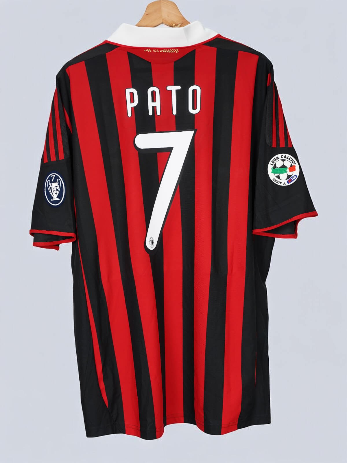 AC Milan PATO 9 ユニフォーム size M 2009/10 AC Milan Pato #9 Home Shirt (XL) Adidas | First11