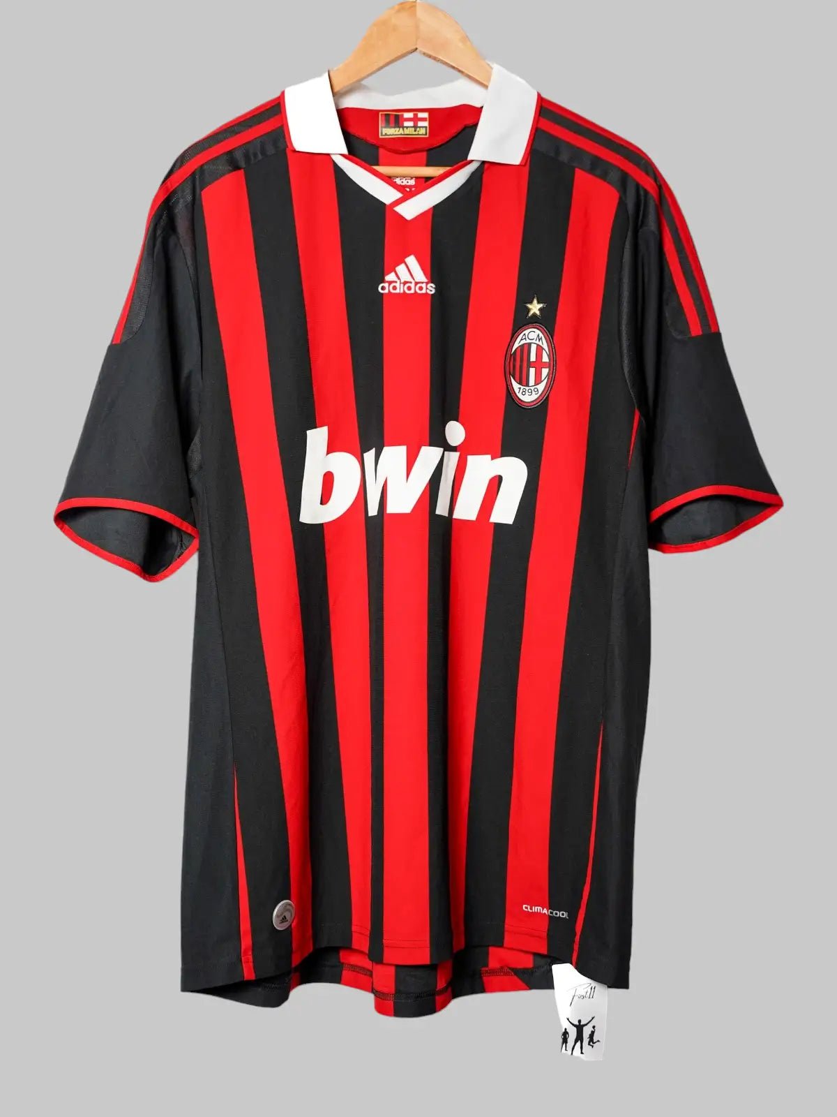 AC Milan Home Shirt 2009/10 Pato Signed (XL)