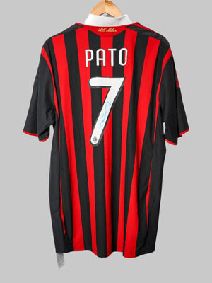 AC Mailand Heimtrikot 2009/10 Pato signiert (XL)