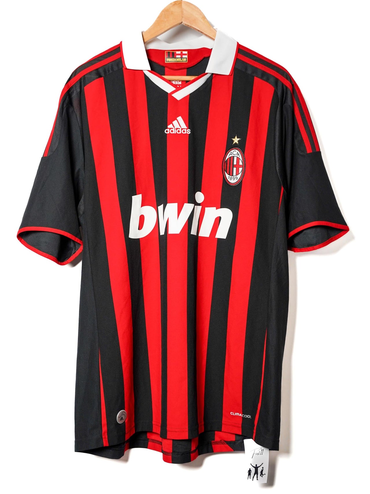 AC Milan Home Shirt 2009/10 Pato Signed (XL)