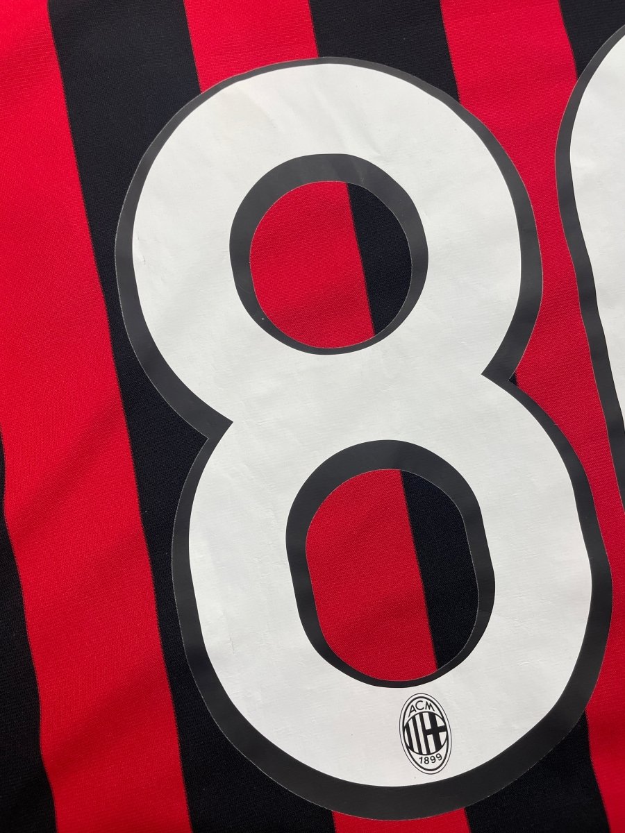 AC Milan Home Shirt 2009/10 Ronaldinho #80 - 9/10 - L