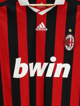 AC Milan Home Shirt 2009/10 Seedorf 10 (L)