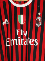 AC Milan Home Shirt 2011/12 Ibrahimovic 11 Signed (XL)