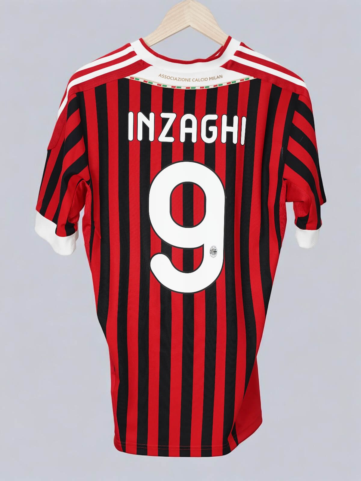 AC Milan Home Shirt 2011/12 Inzaghi 9 (M)