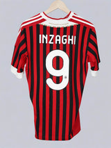 AC Milan Home Shirt 2011/12 Inzaghi 9 (M)