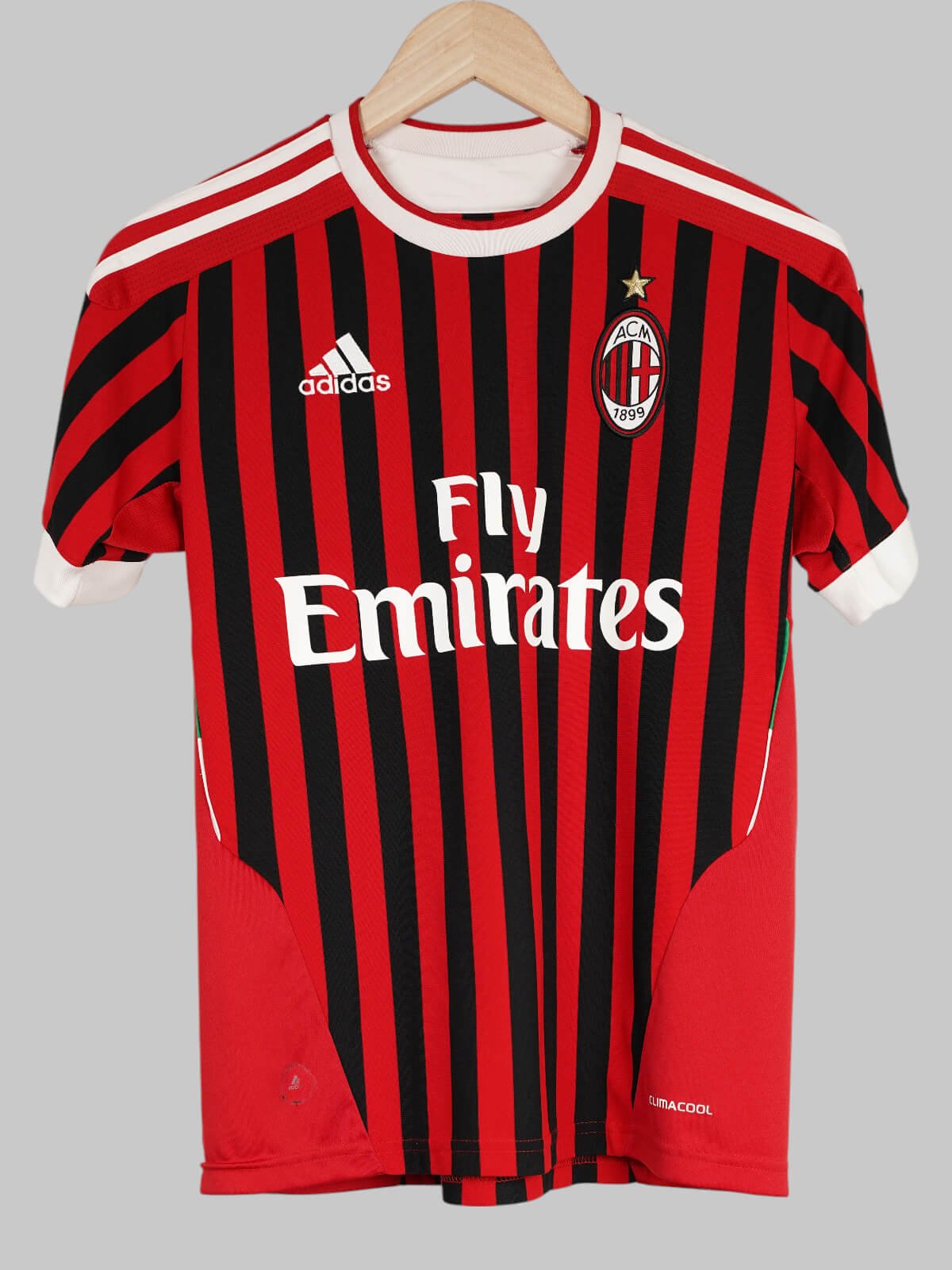 2011/12 AC Milan Pato #7 Home Shirt (L Kids) Adidas | First11
