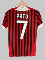 AC Milan Home Shirt 2011/12 Pato 7 (Kids L)