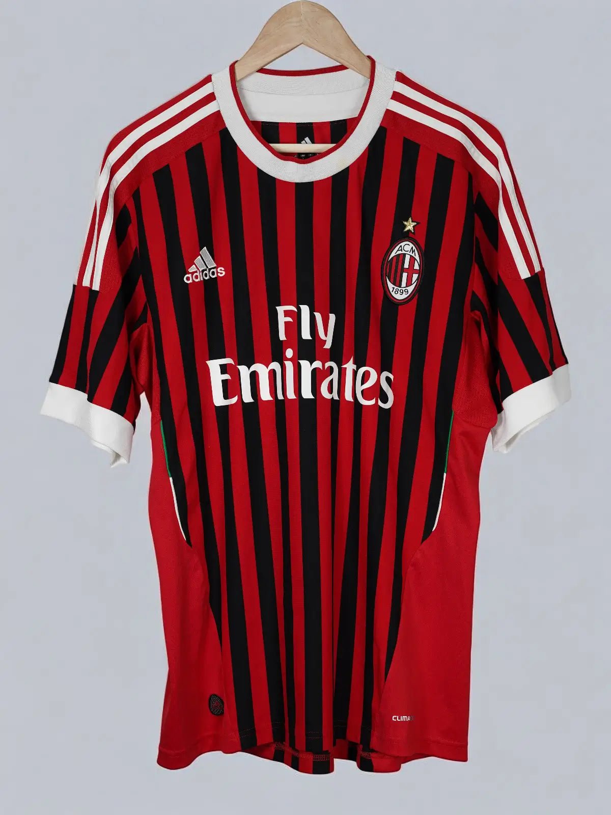 2011/12 AC Milan Robinho #70 Home Shirt (L) Adidas – First11