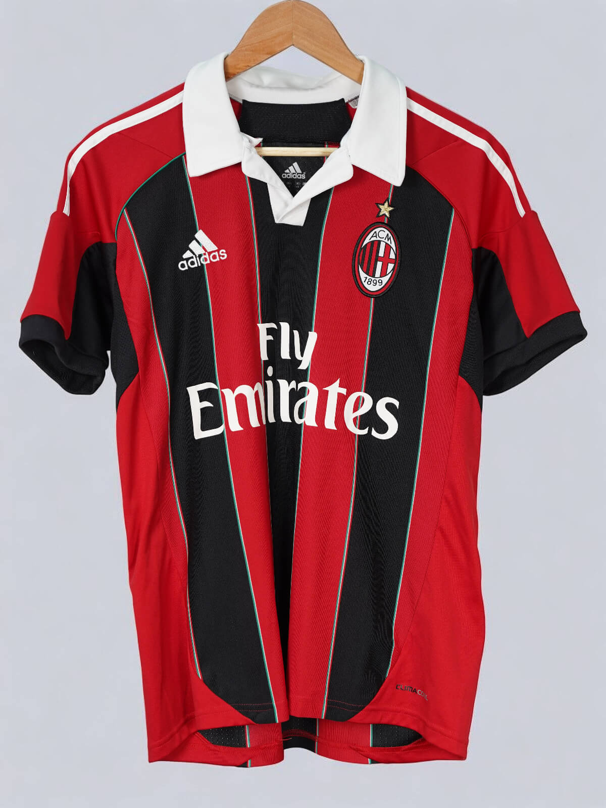 2012/13 AC Milan Ibrahimović #11 Home Shirt (XL Kids) Adidas | First11
