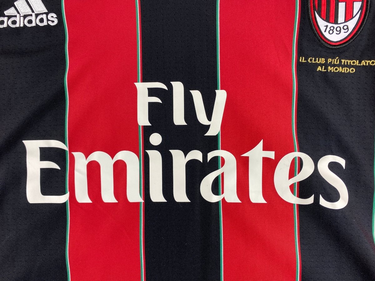 AC Milan Home Shirt 2012/13 Signed by Montolivo - 7/10 - XL