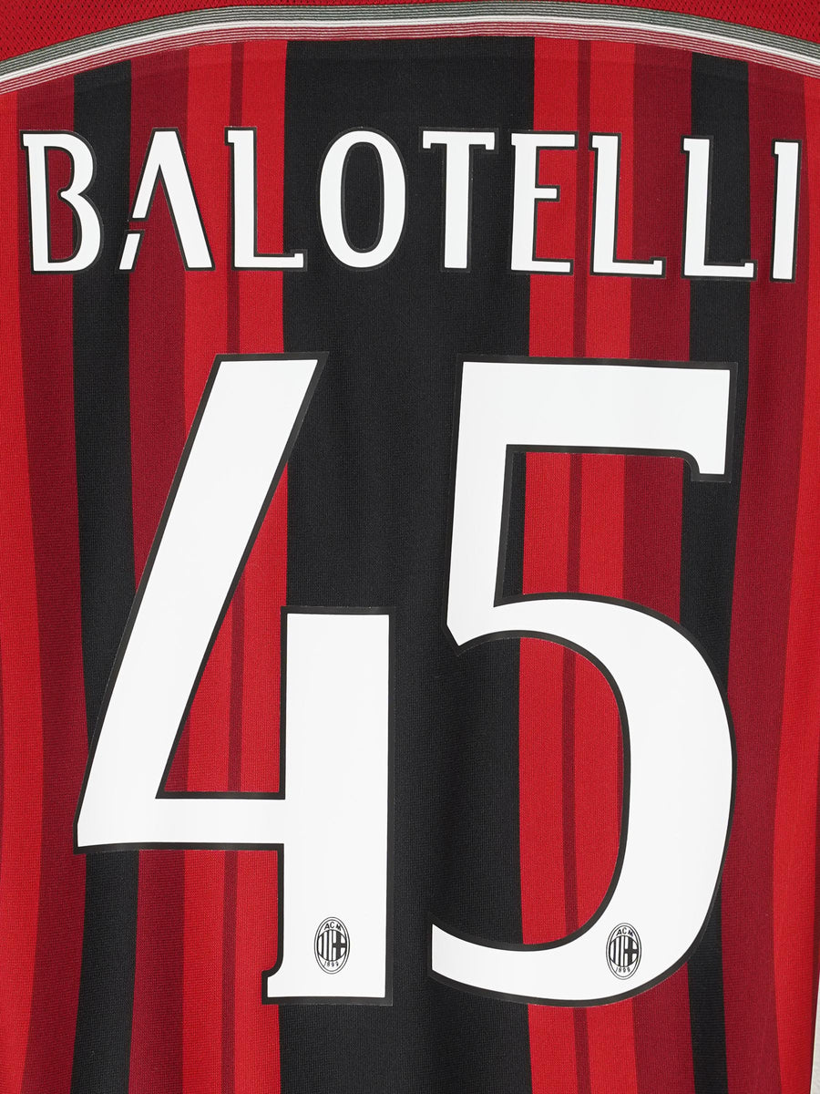 AC Milan Home Shirt 2014/15 Balotelli 45 (M)