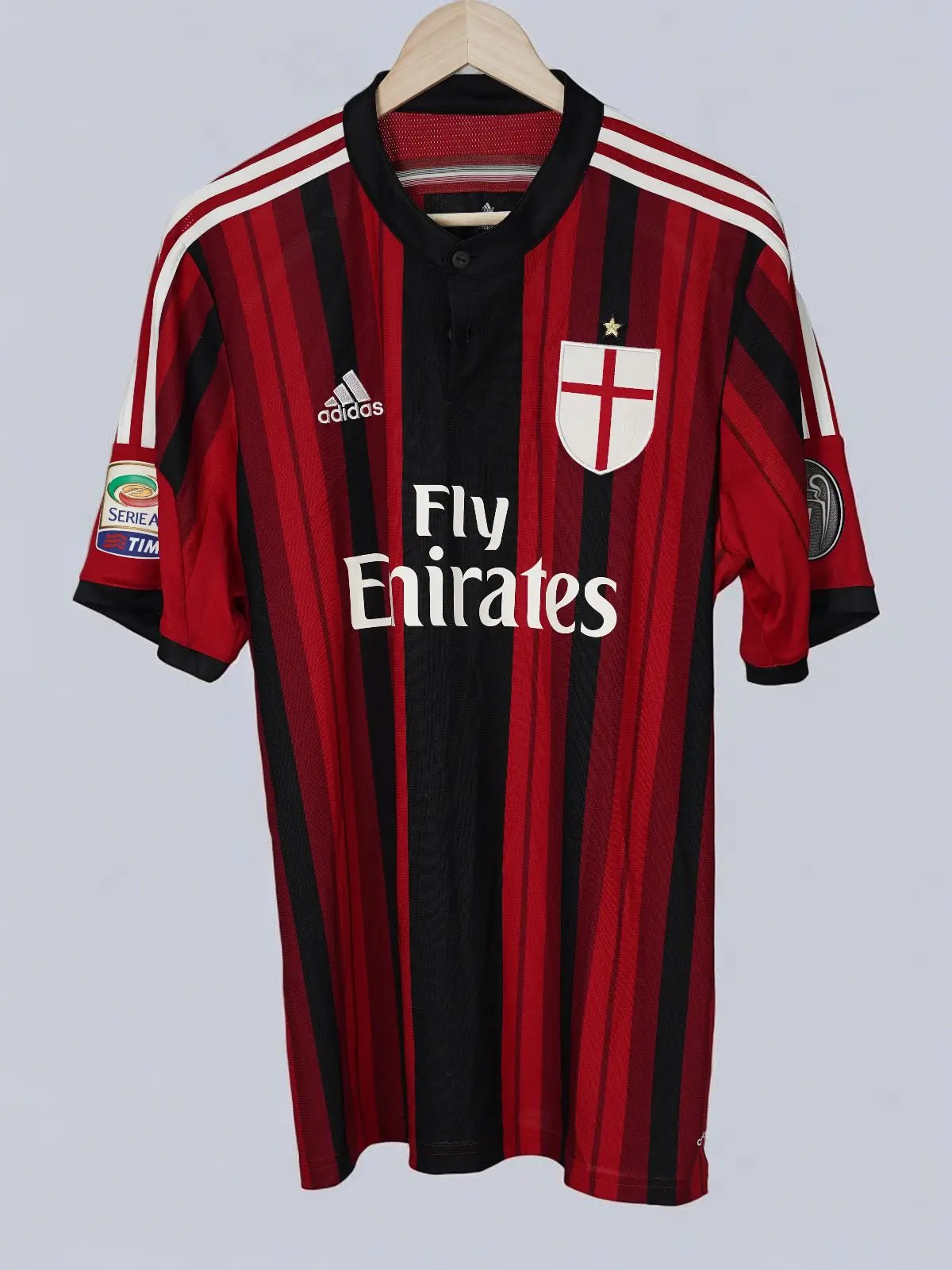 AC Milan Home Shirt 2014/15 Honda 10 Signed (XL)