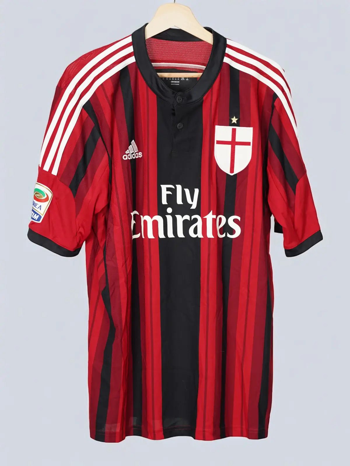 AC Milan Home Shirt 2014/15 Menez 7 Signed (XL)