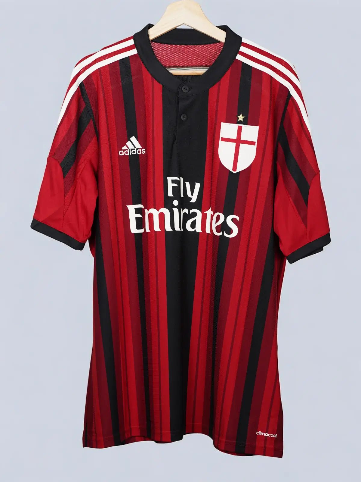 AC Milan Home Shirt 2014/15 Signed De Jong 34 (XL)