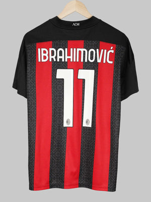 AC Milan Home Shirt 2020/21 Ibrahimovic 11 BNWT (M)