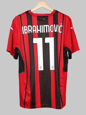 AC Milan Home Shirt 2021/22 Ibrahimovic 11 (L)
