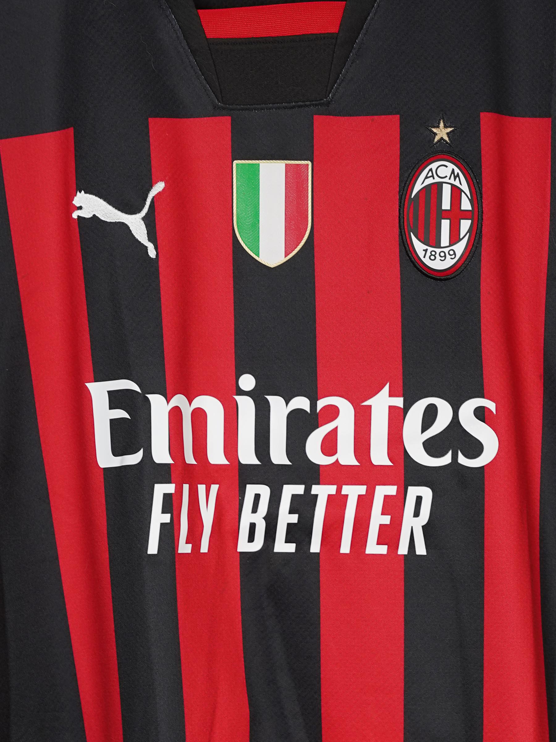 AC Milan Home Shirt 2022/23 de Ketelaere 90 (L)