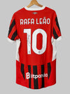AC Milan Home Shirt 2024/25 Match Issue Signed Rafa Leao #10 (L)