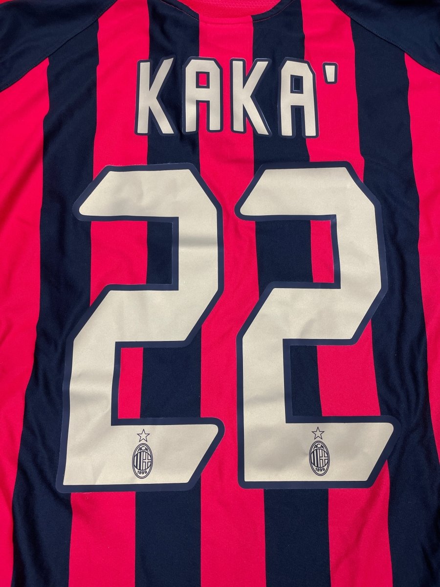 AC Milan Home Shirt Kaka #22 2005/6 - 8/10 - L