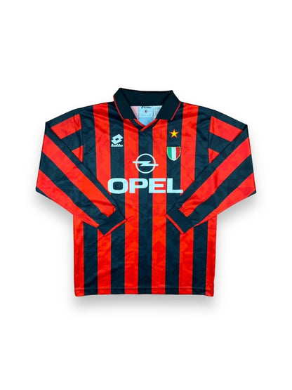 AC Milan Home Shirt Longsleeve 1996/97 - 9/10 - L