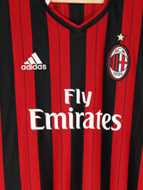AC Milan Home Shirt L/S 2013/14 Balotelli 45 (M)