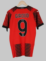 AC Milan Home Shirt Player Issue 2023/24 BNWT Giroud 9 (S)